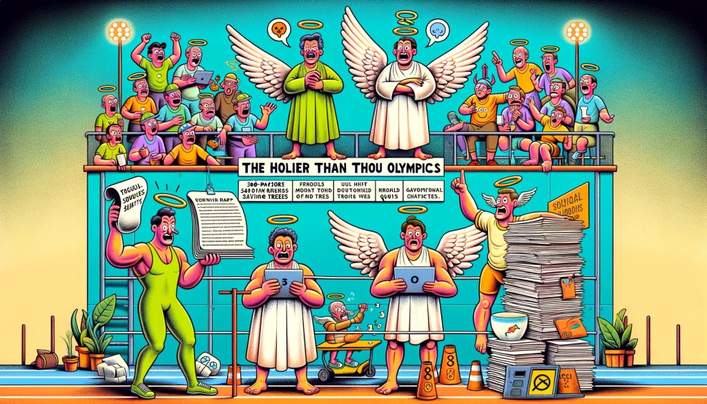 The Holier Than Thou&nbsp;Olympics